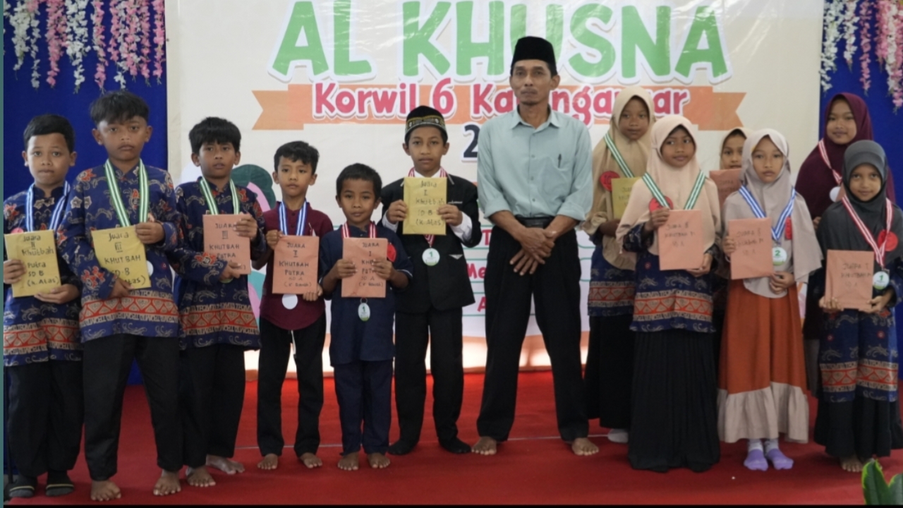Ratusan Santri TPQ Ikut Ajang Al Khusna Korwil 6 di Jenawi